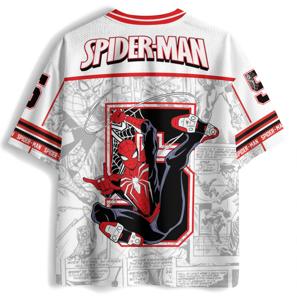 Spider-Man Anime Football Jersey