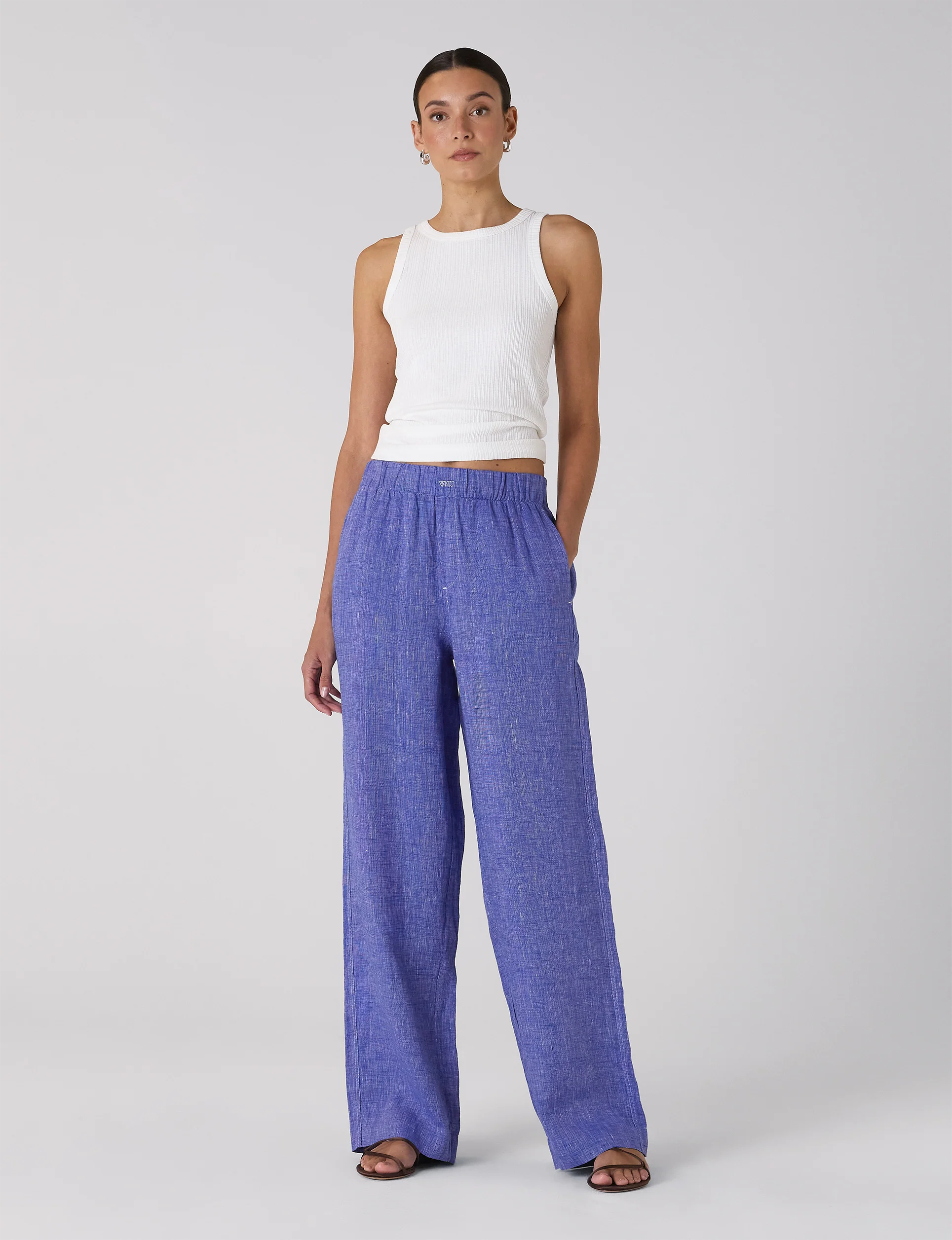 MuteThread The Palazzo: Linen, Lapis Blue