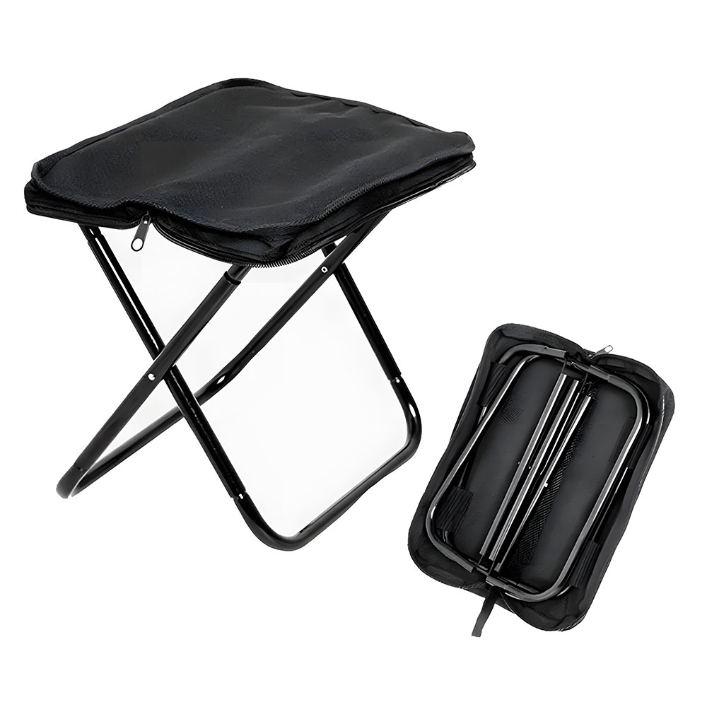 Goodwin Steel Modern Foldable Garden Chair with Oxford Fabric Portable Outdoor Design Carry Bag Included