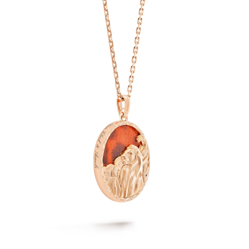Replicate Zodiaque long necklace Leonis (Leo)(1:1 replica) - Original Replica Club