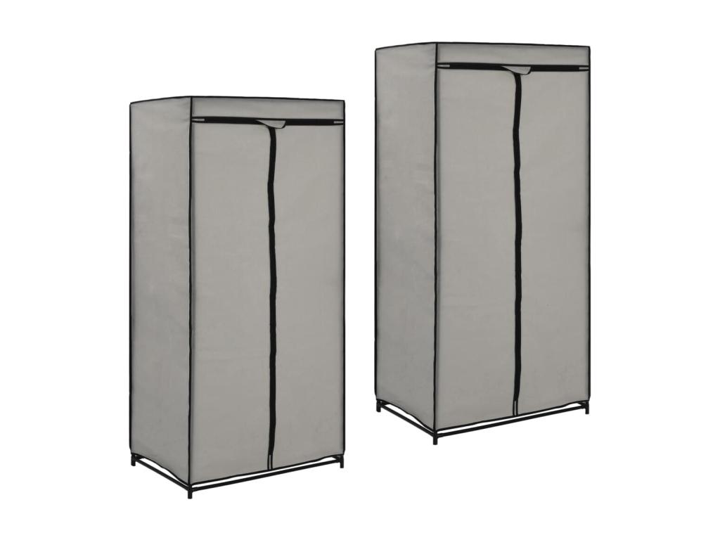 uds Armarios Gris 75x50x160 cm