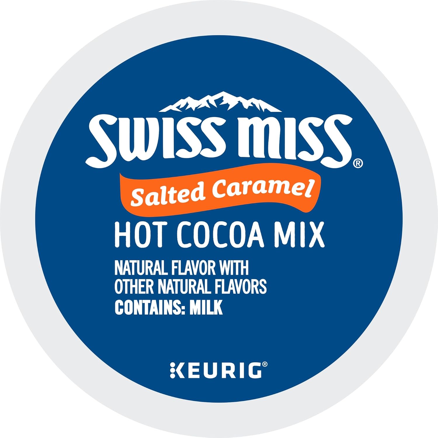 Swiss Miss Salted Caramel Hot Cocoa. Keurig Single Serve K-Cup Pods. 22 Count (Packs of 4)