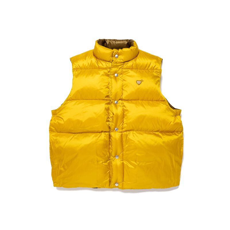 HUMAN MADE REVERSIBLE DOWN VEST