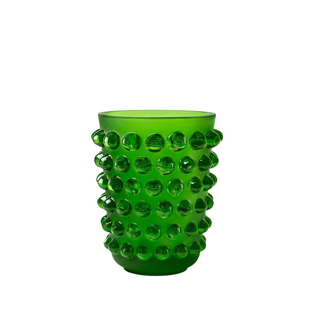 VASE MOSSI - CRISTAL VERT AMAZONE