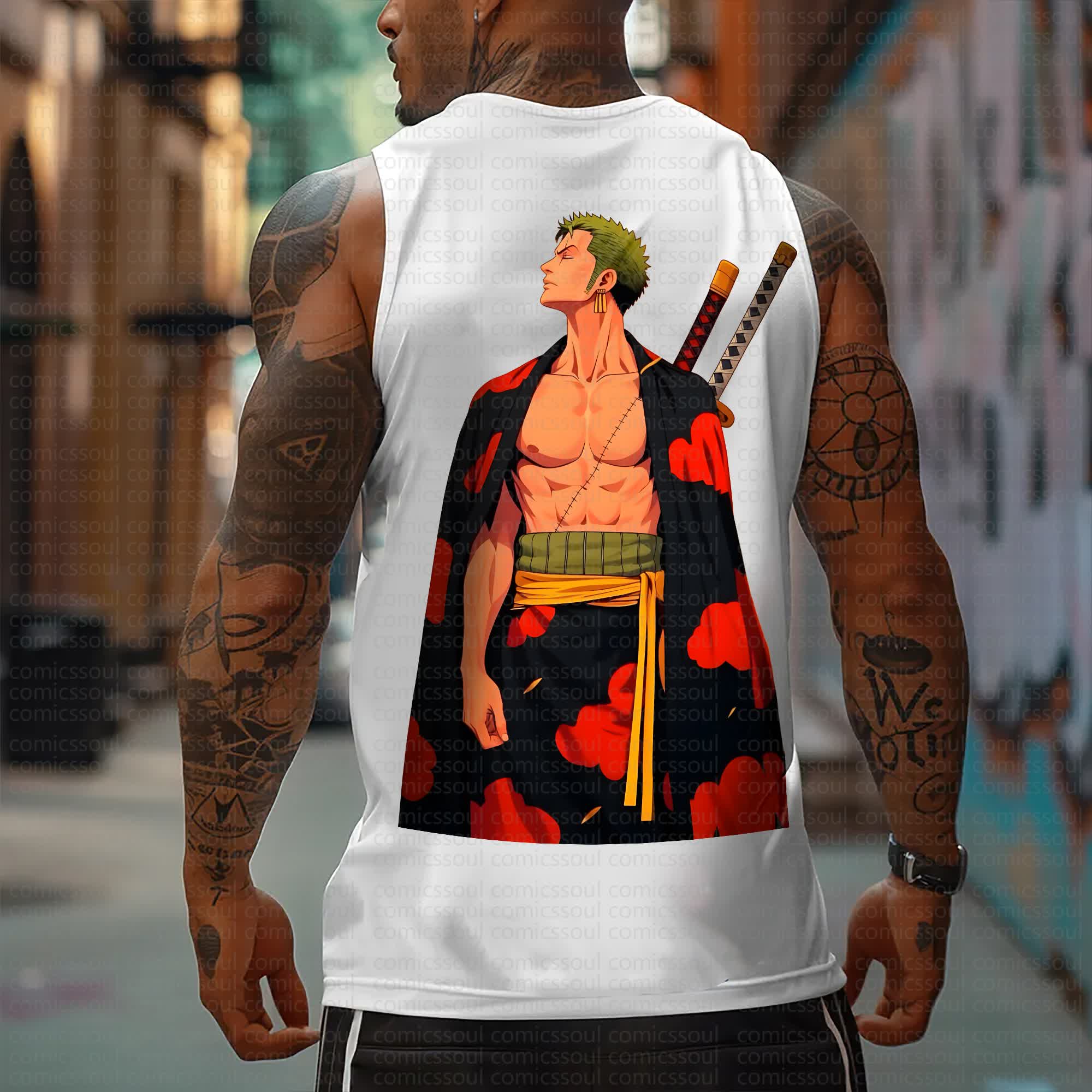 Unisex  “Comicssoul” Casual Anime  Tank Top
