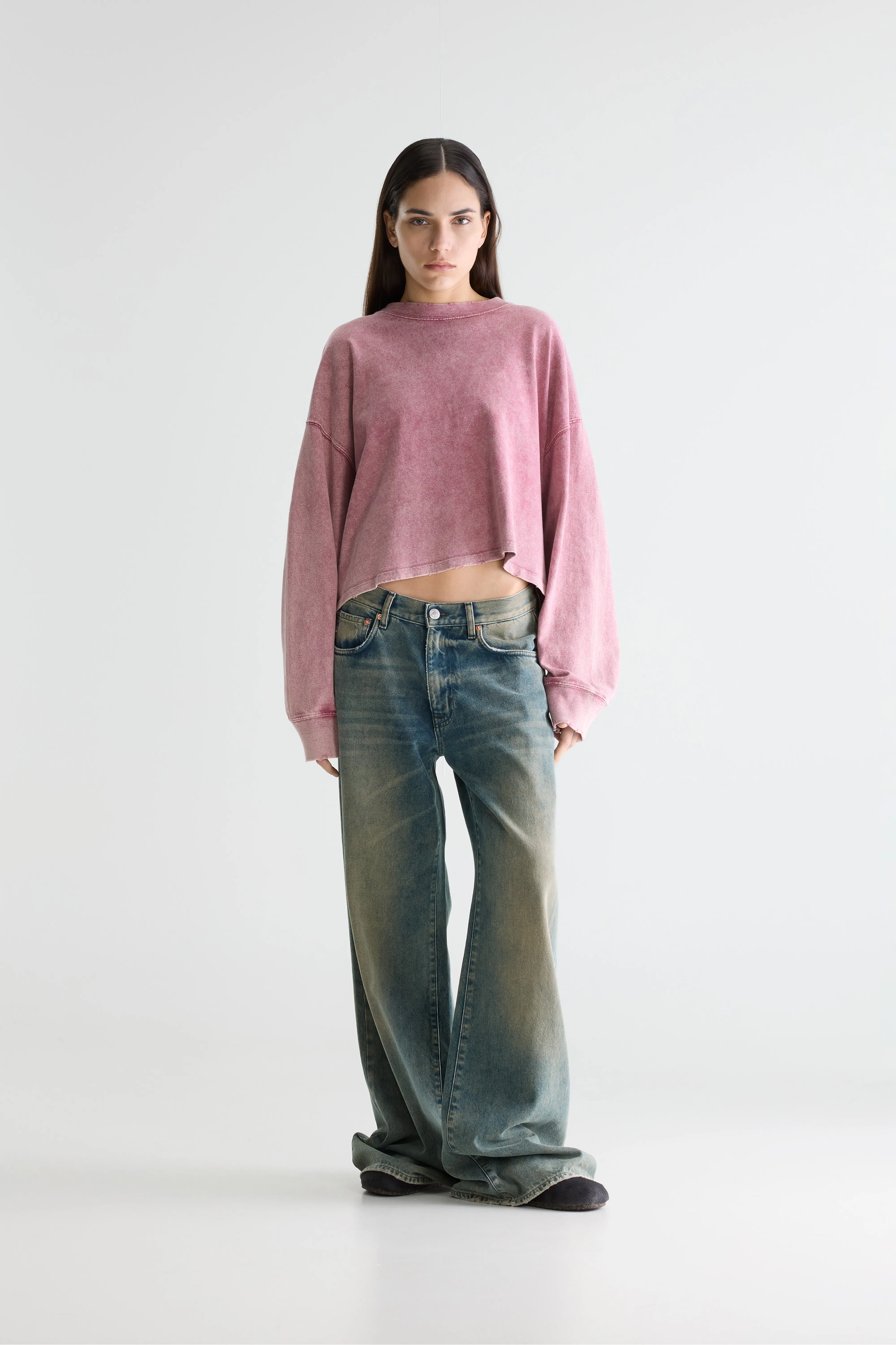 Bellerose Franto long-sleeve t-shirt (261 / W / MAHOGANY)