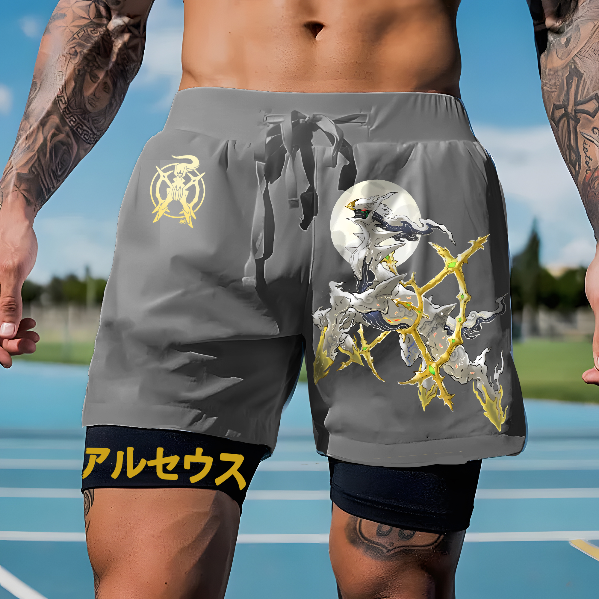 Unisex  “Comicssoul” Casual Anime Streetwear Shorts
