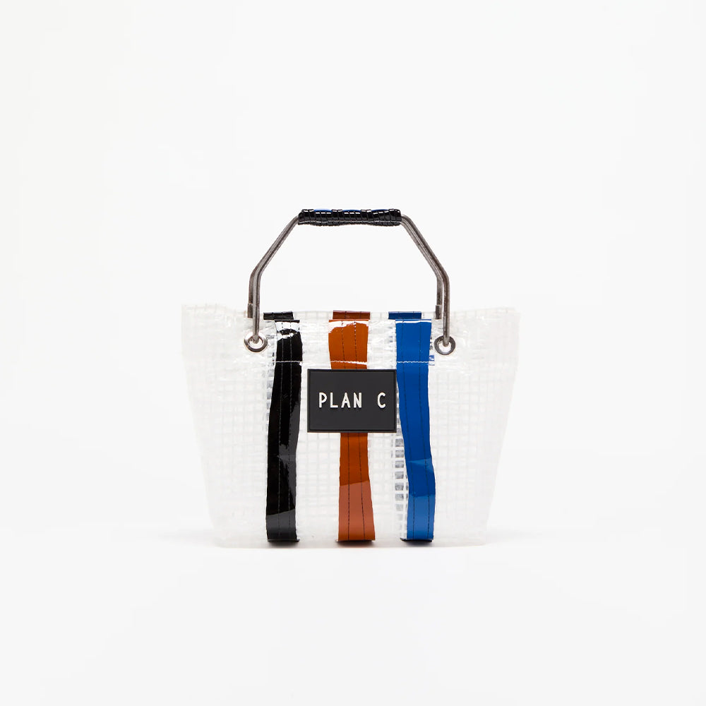 PLAN C - Mini Tote bag Technical - Blanc