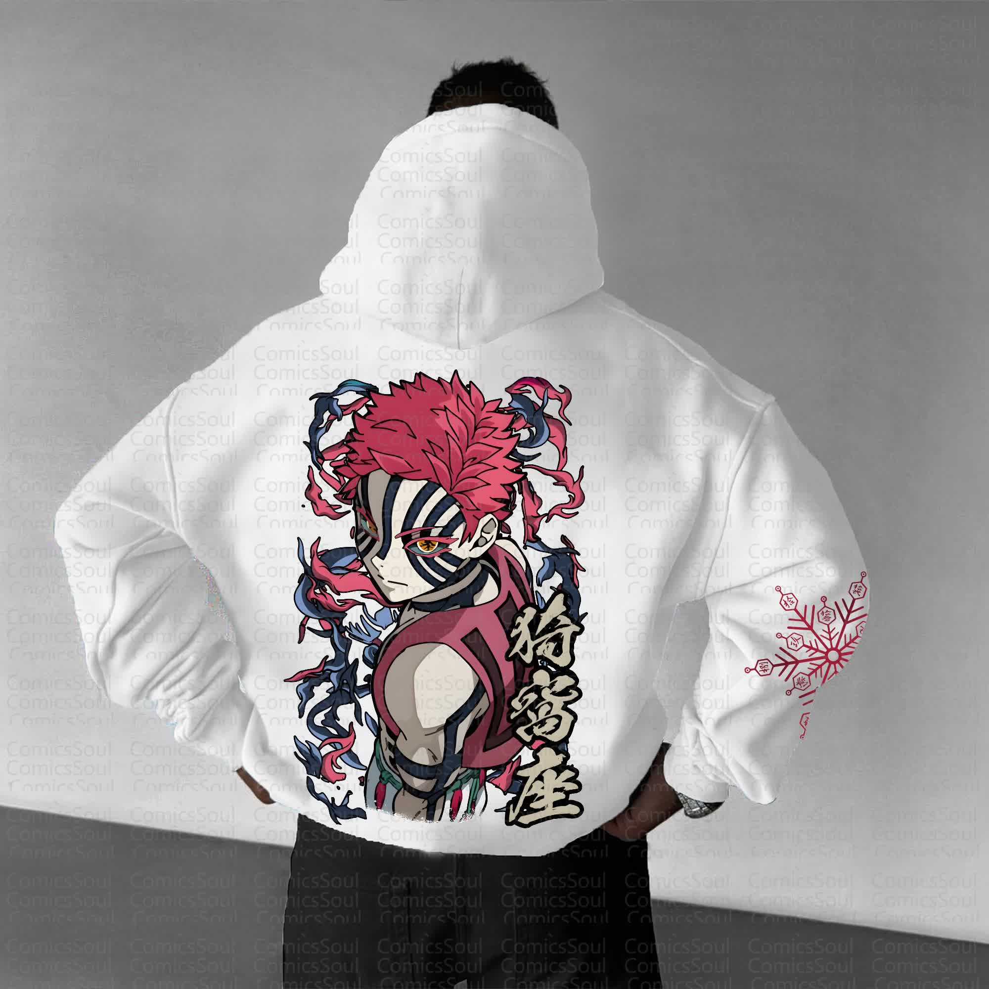 Unisex Anime Graphic Streetwear Vintage Hoodie丨Comicssoul