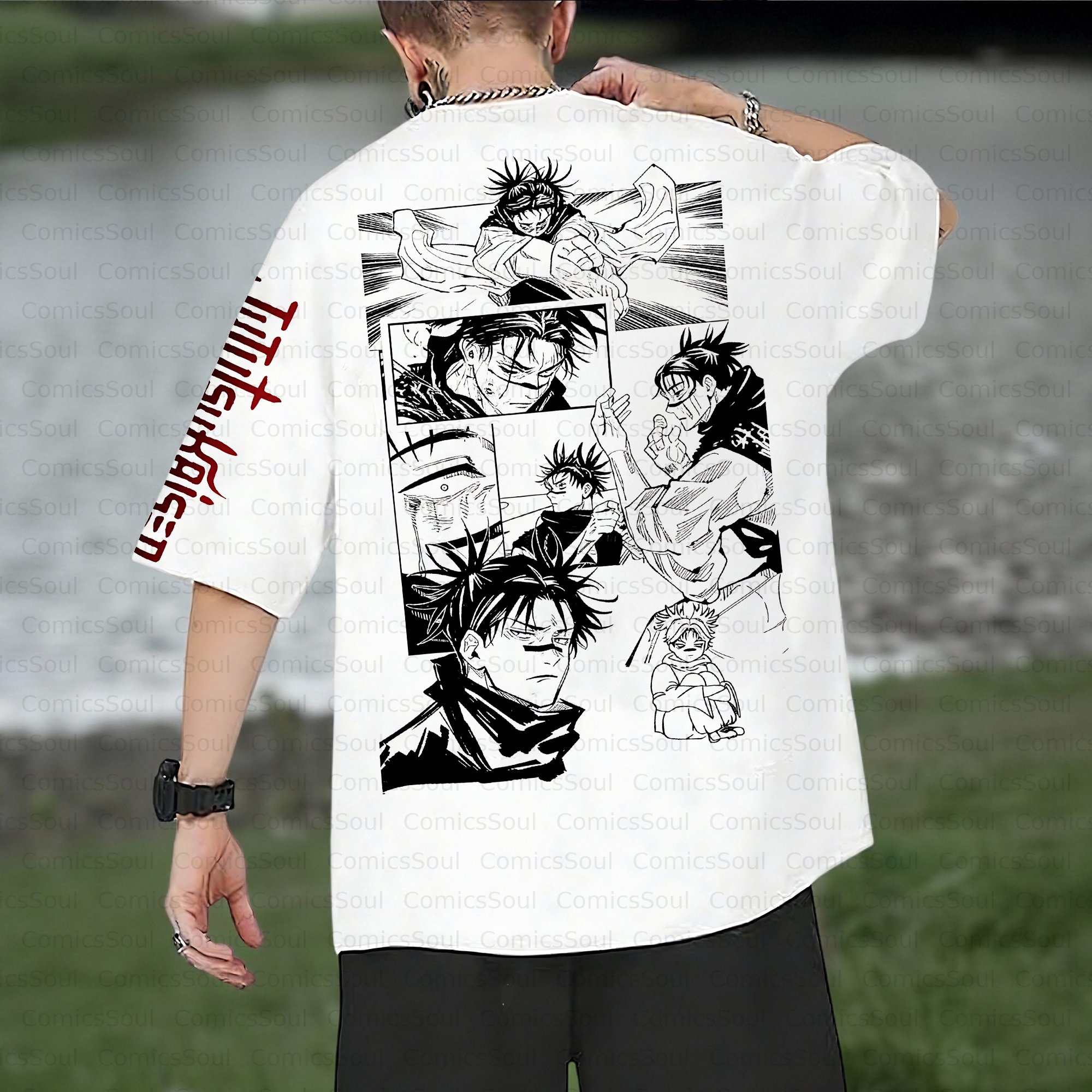 Unisex Anime Inspired Vintage T-Shirt