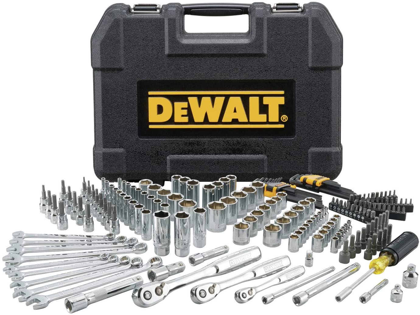 DEWALT DEWALT mechanical drive socket set 200 pieces MM/SAE (DWMT75000)