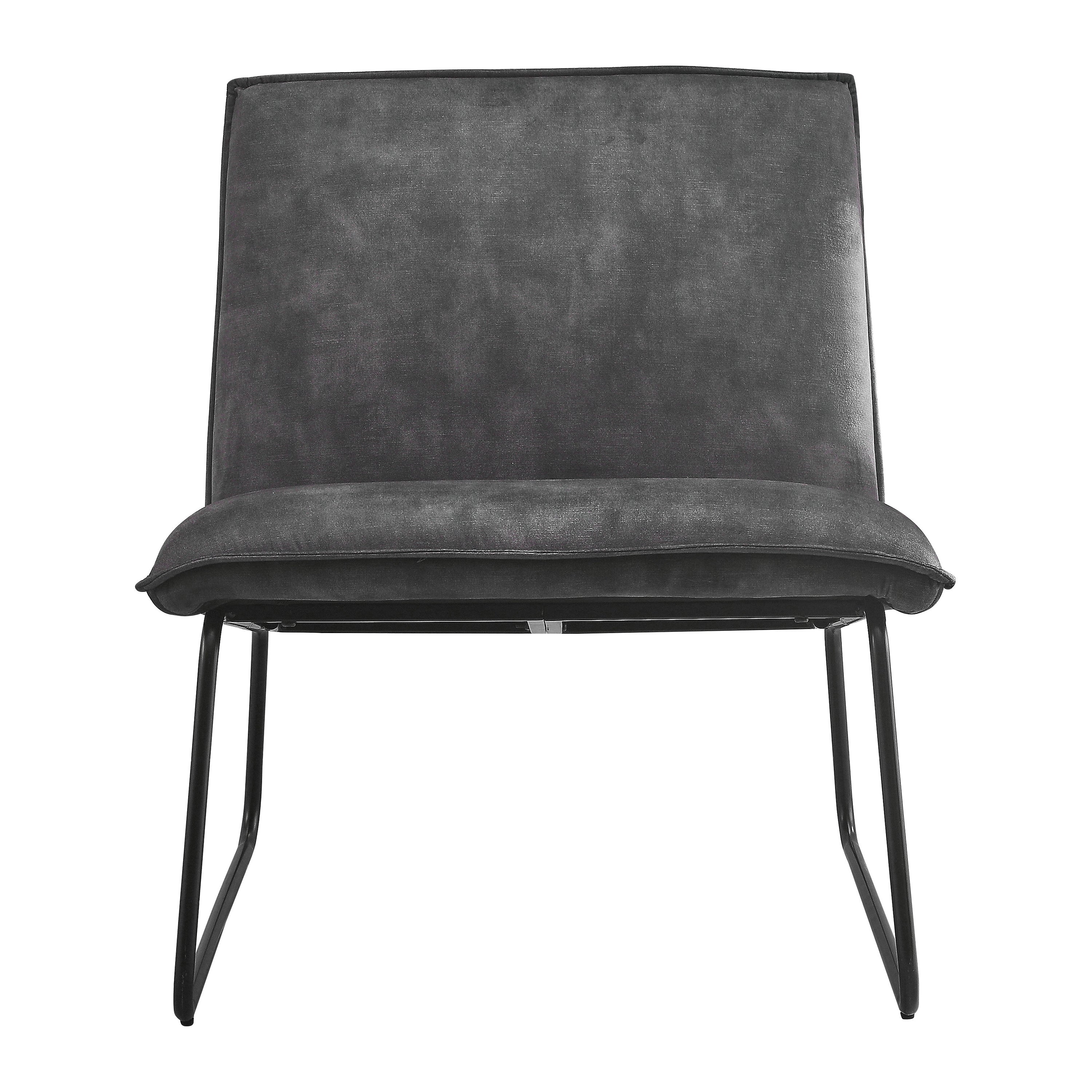 Blokker Scotch Fauteuil - Velvet - Antraciet