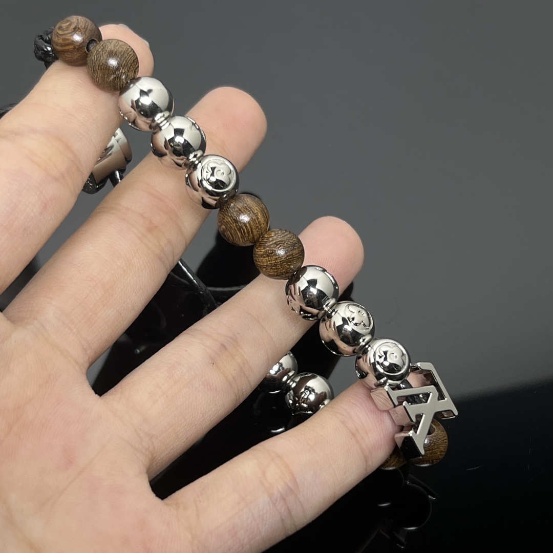 Louis Vuitton Men's LV Surfin' Beads Bracelet - Original Replica Club