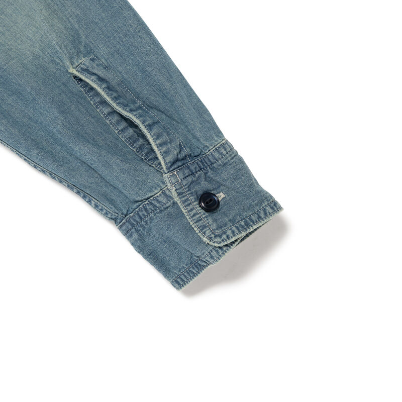 HUMAN MADE MILITARY CHAMBRAY SHIRT
