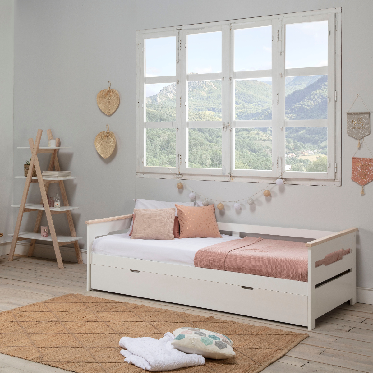 Calicosy - ELSA-bed - B199 cm - Wit