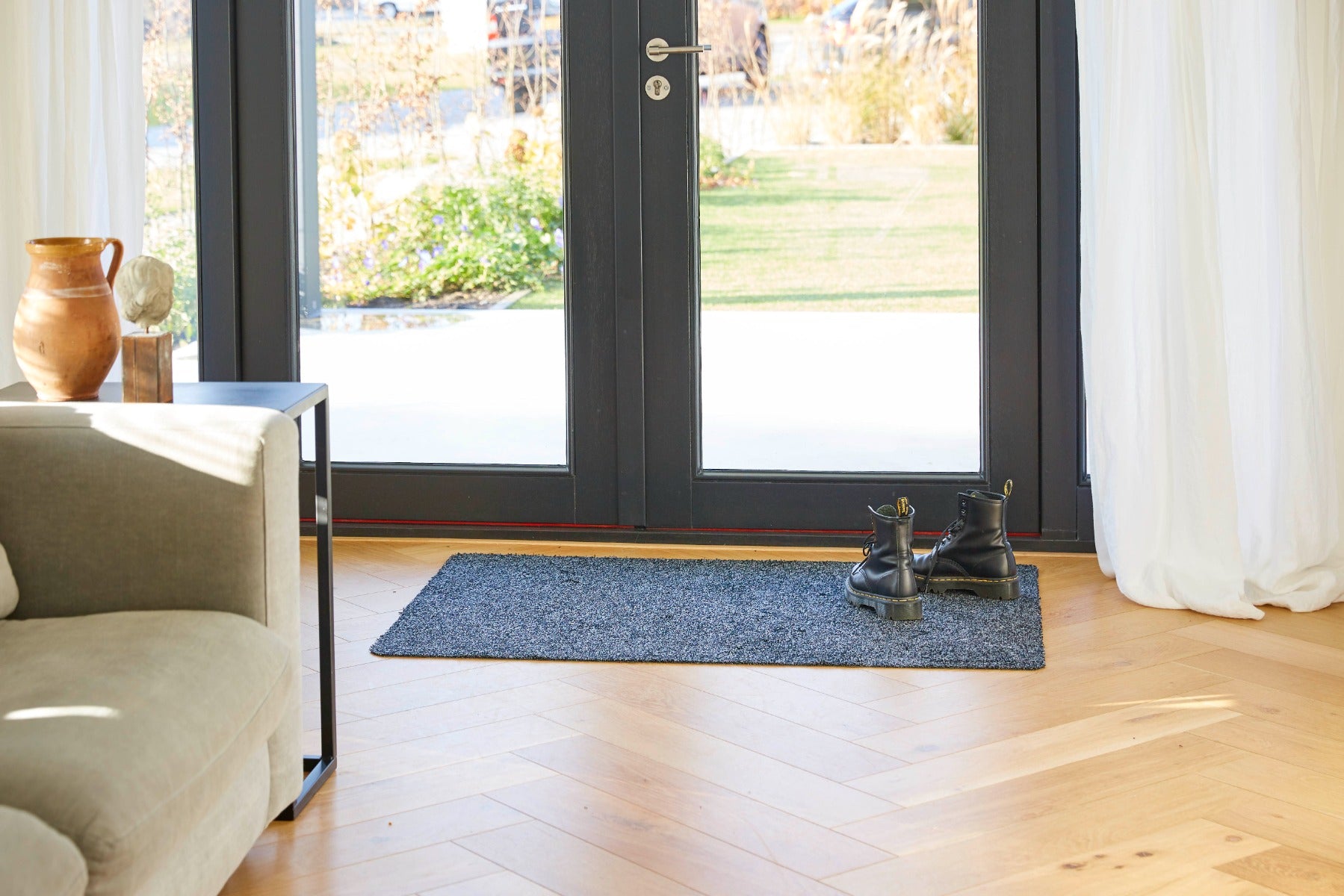 MD Entree - Deurmat - Droogloopmat - Cotton - Eco Anthra - 40 x 60 cm