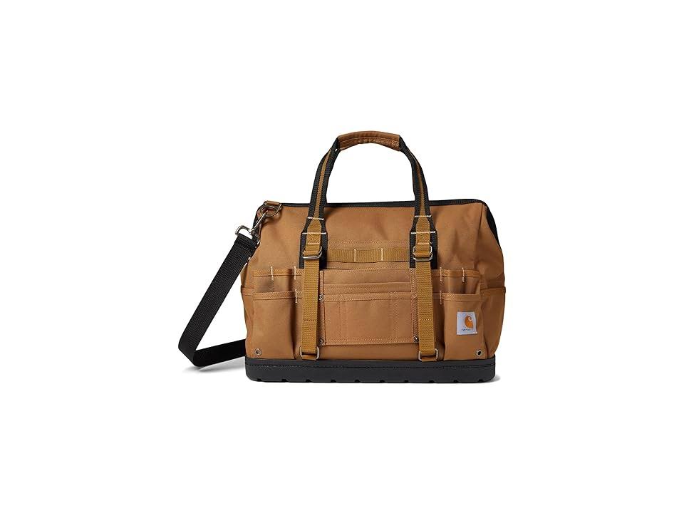 Carhartt 18-inch Molded Base Heavyweight Tool Bag | Brown