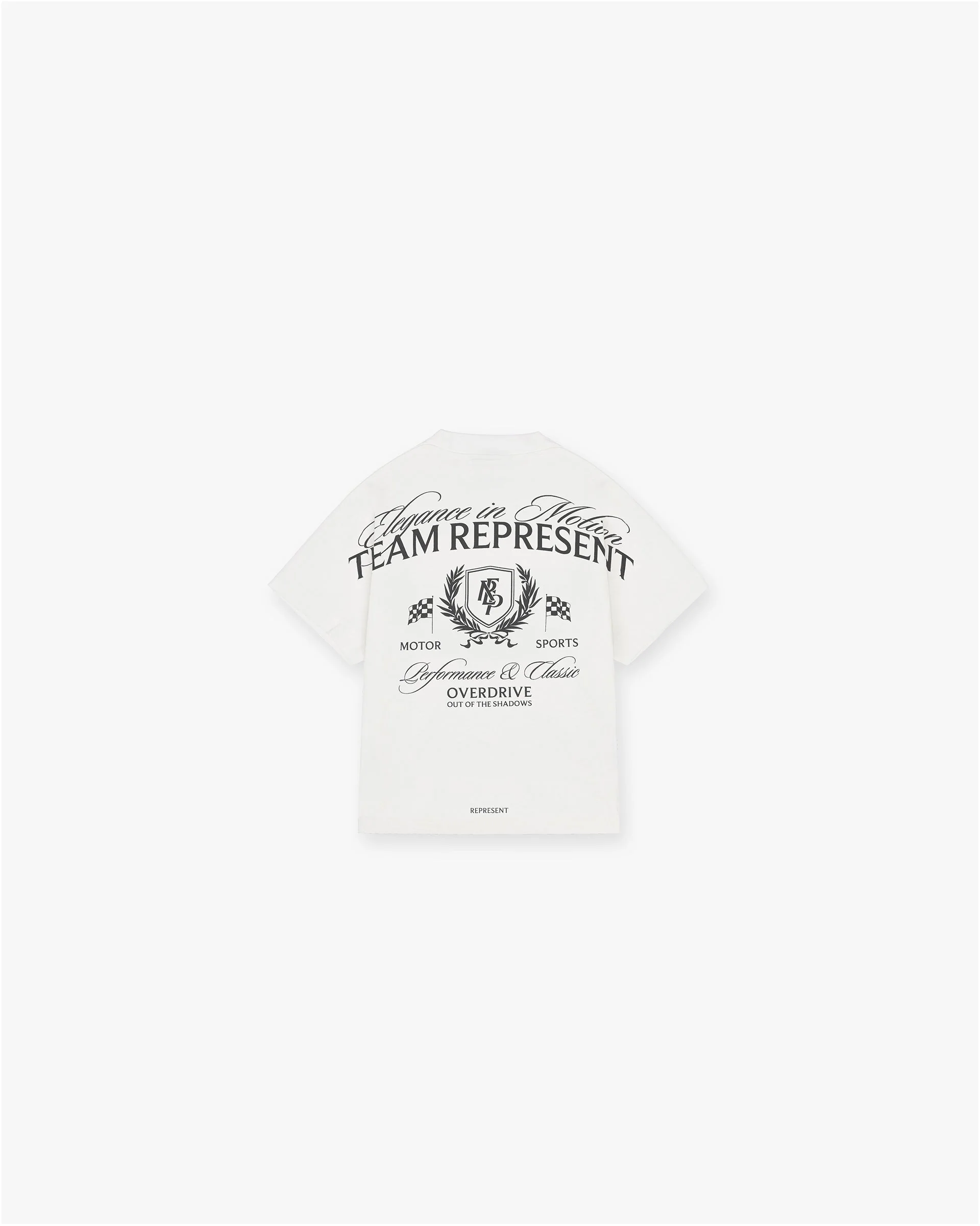 Mini Crest T-Shirt - Flat White
