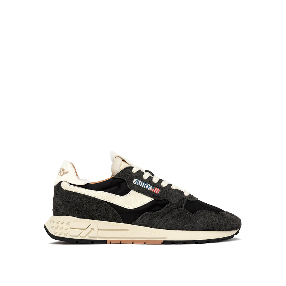 Autry - Baskets Reelwind Low Wom - Noir Suede
