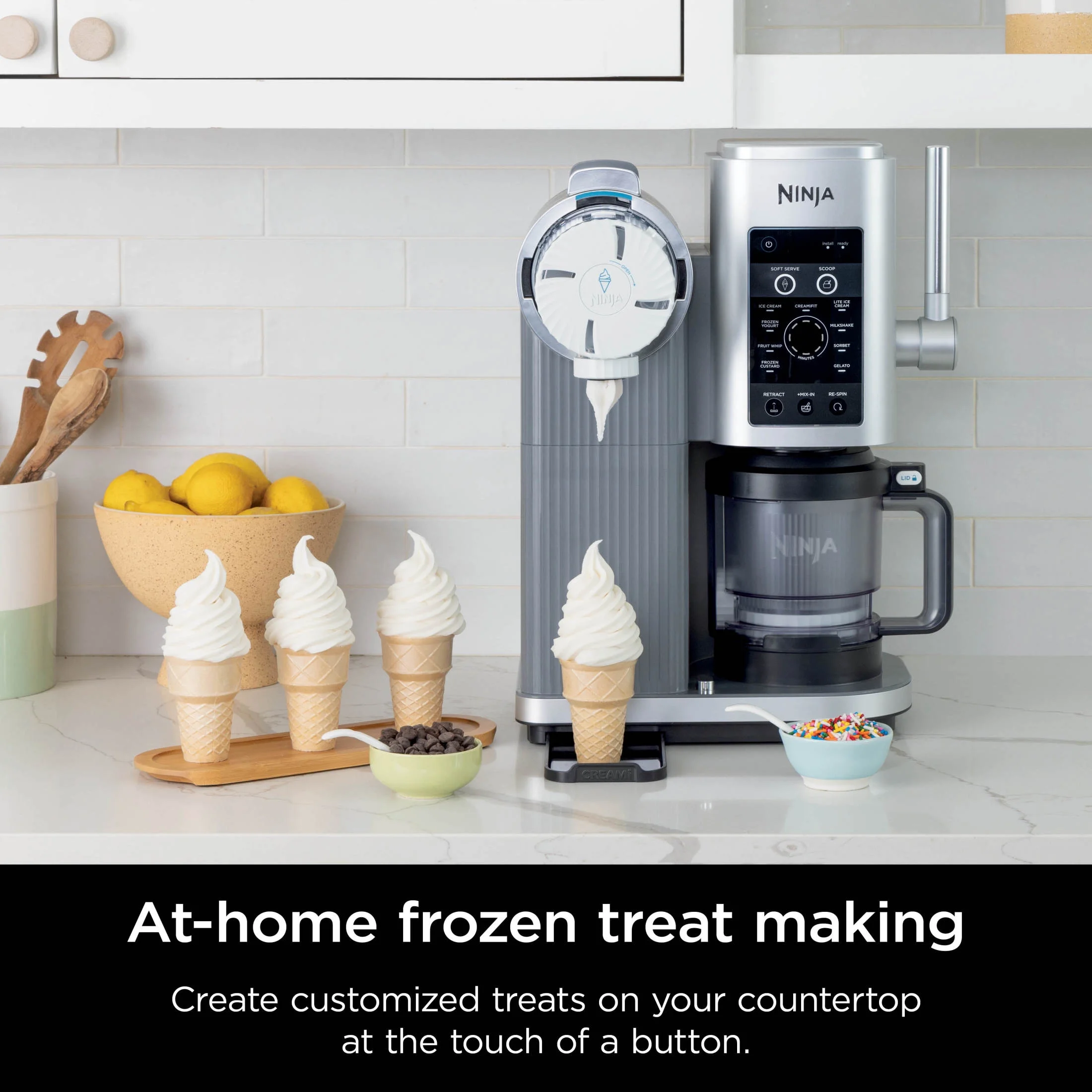 Ninja Swirl? by CREAMi? Soft Serve and Ice Cream Maker, 13 One-Touch Programs, NC701 - Image 13