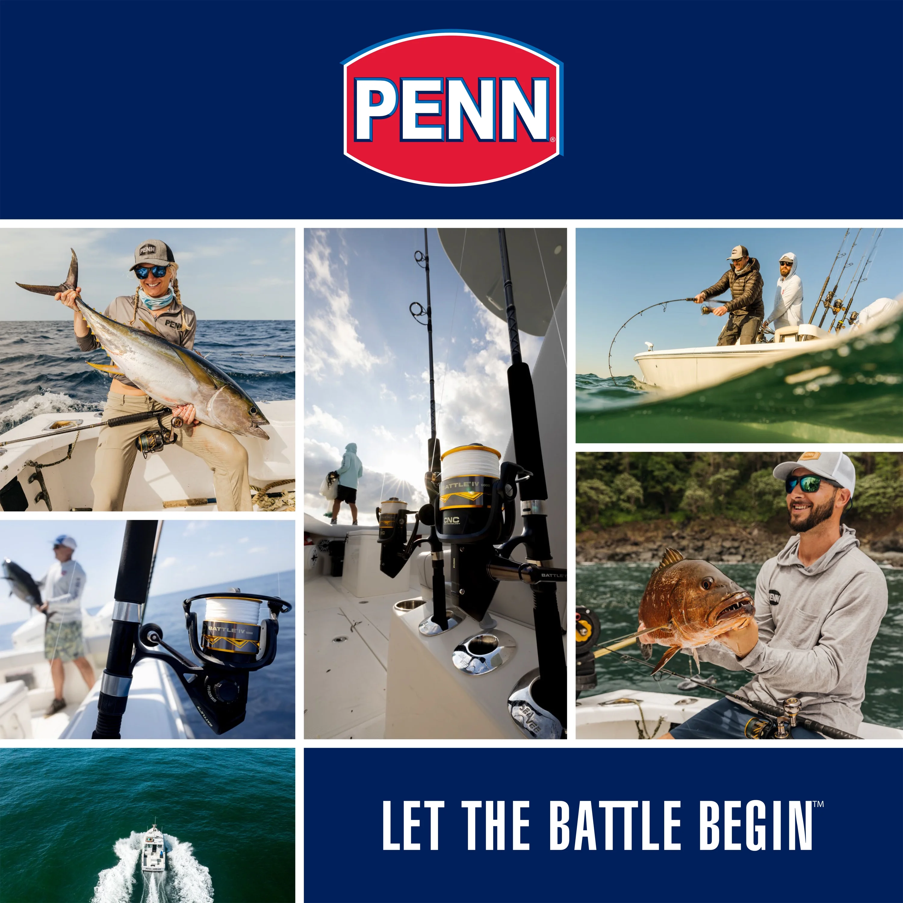 PENN Pursuit? IV LE Combo, 7' Medium Light Fishing Rod, 3000 Size Reel - Image 8