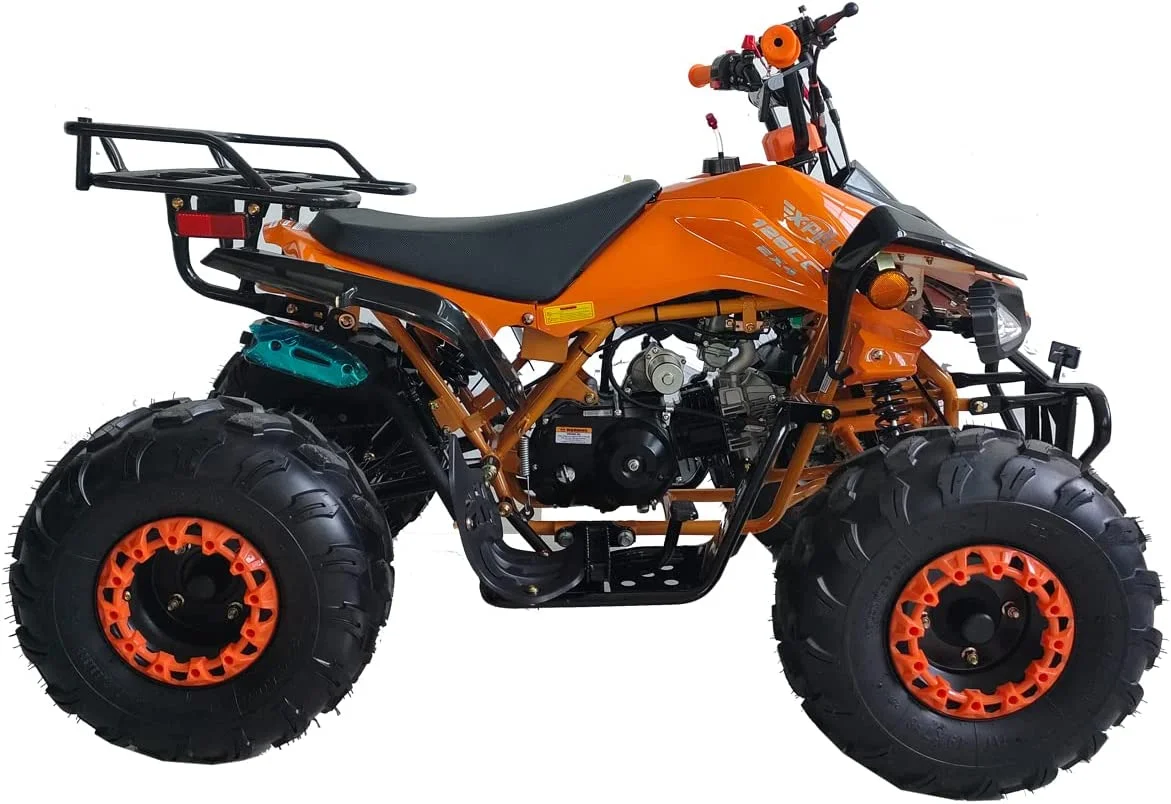 X-Pro Brand New 125cc Gas ATV, Automatic Transmission w/Reverse Remote Control Big 19"/18" Tires - Image 2