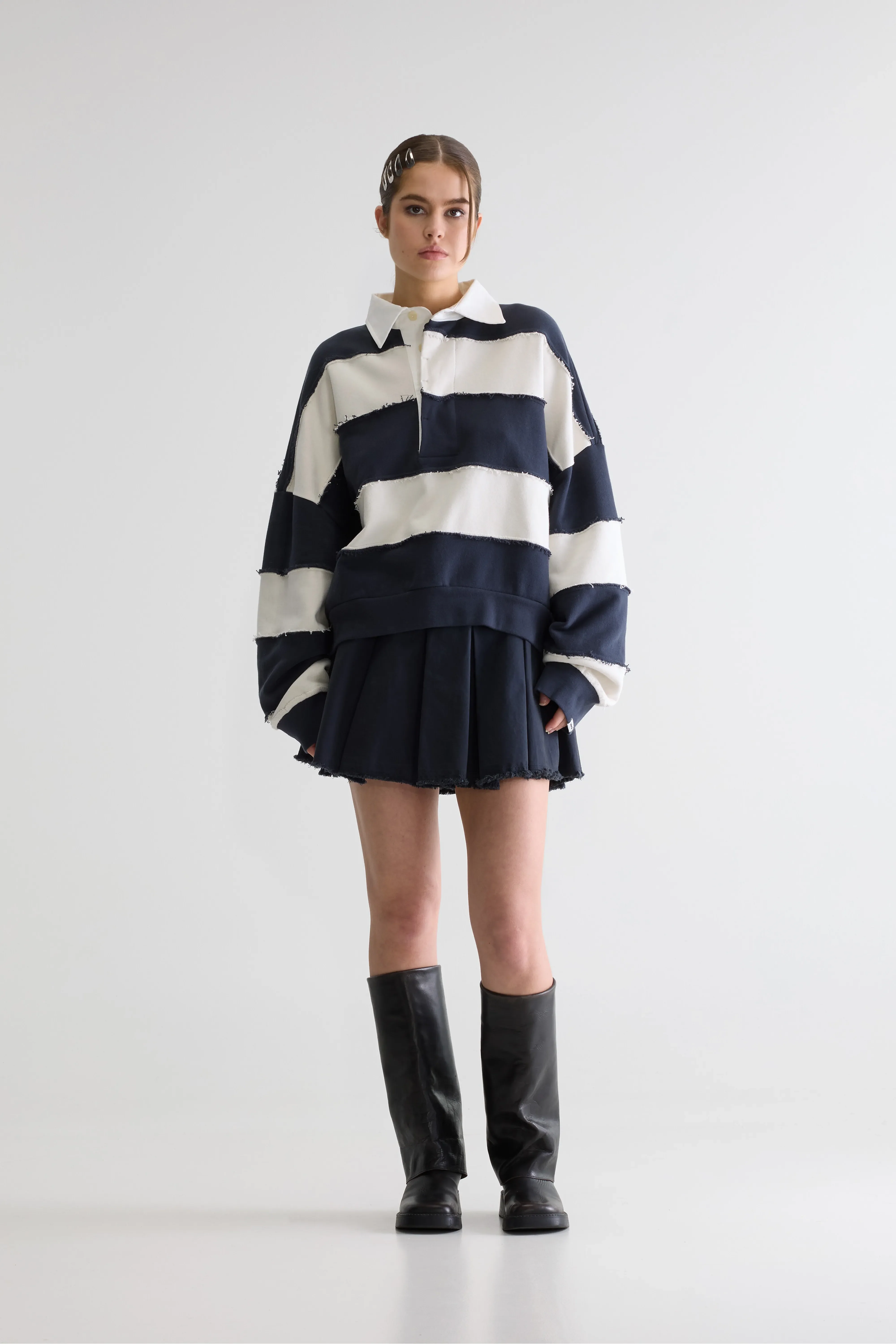Bellerose Furen striped rugby sweatshirt (261 / W / COMBO A)