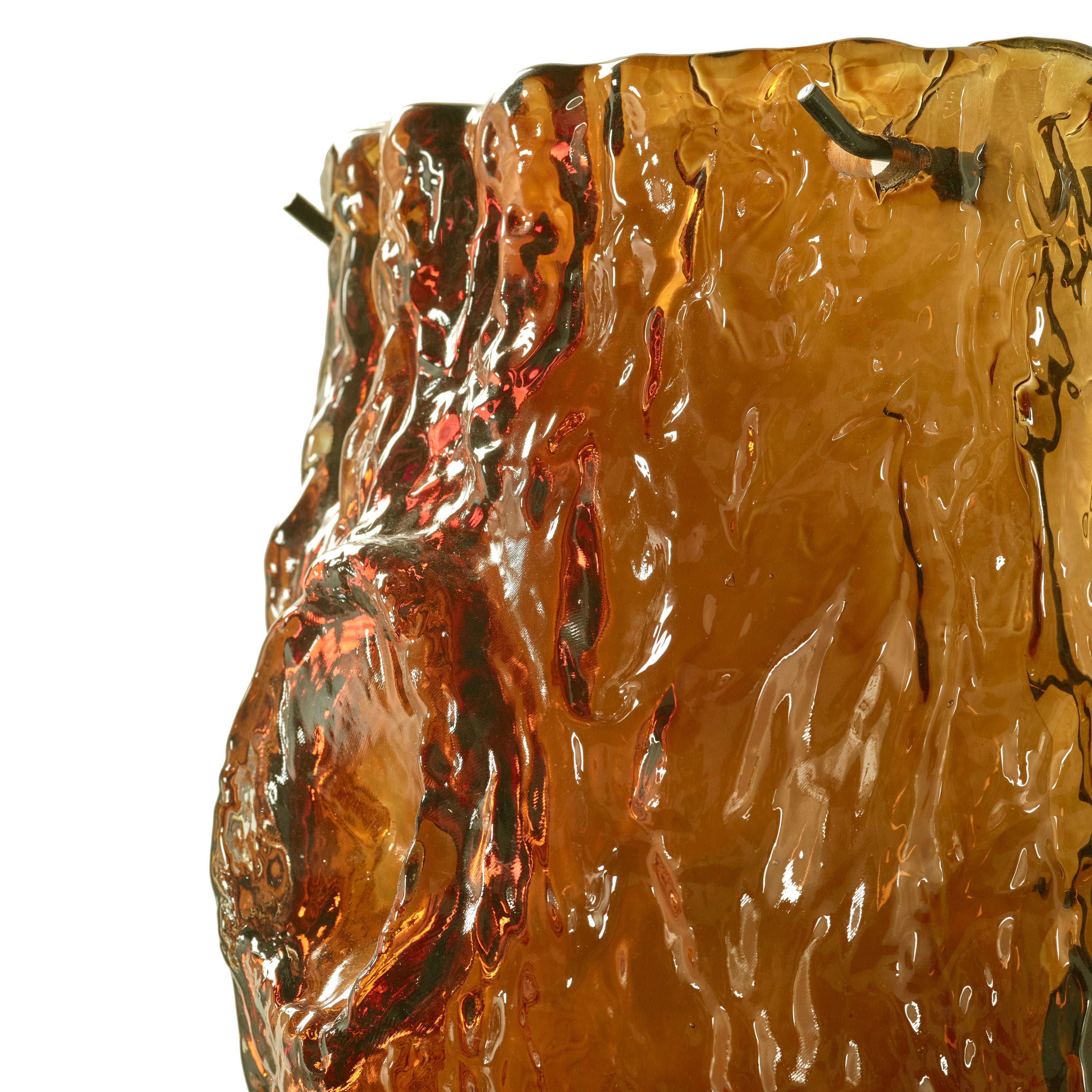 SERAX - Filip Arickx - Oak Wandlamp H 30,5 cm - Amber