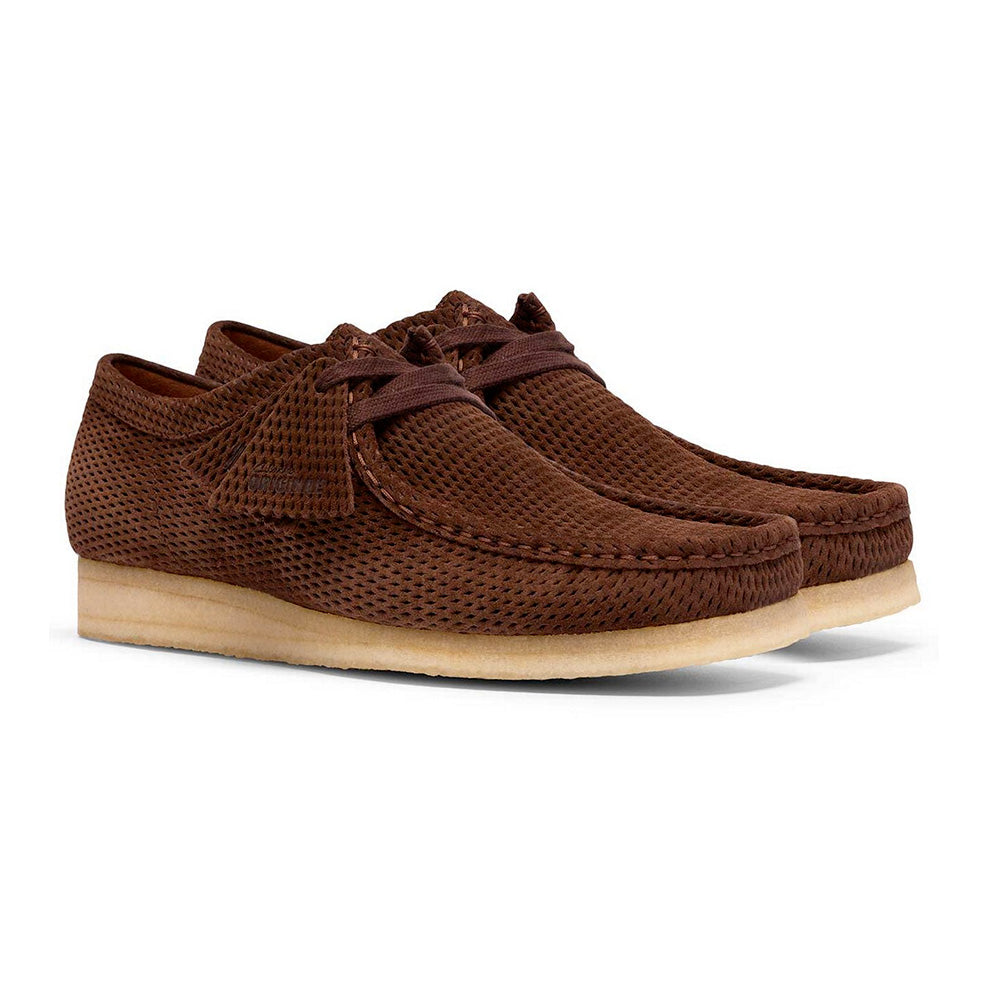 Clarks - Wallabee - Marron Foncé Suede