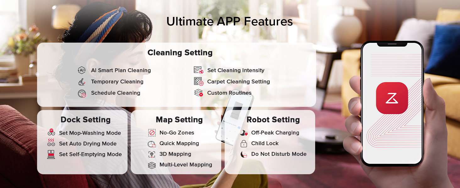 robot vacuum and mop