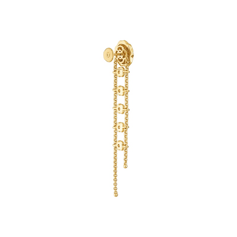 Replicate Bouton de Camélia transformable earrings(1:1 replica) - Original Replica Club