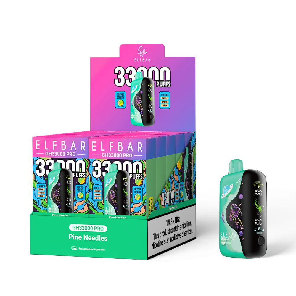 ELFBAR GH33000 PRO újratölthető eldobható e-cigaretta (minden íz)
