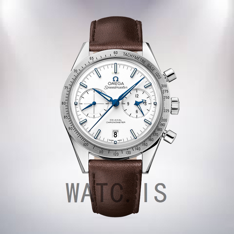 Omega Speedmaster 41mm Men 331.92.42.51.04.001 Leather Strap