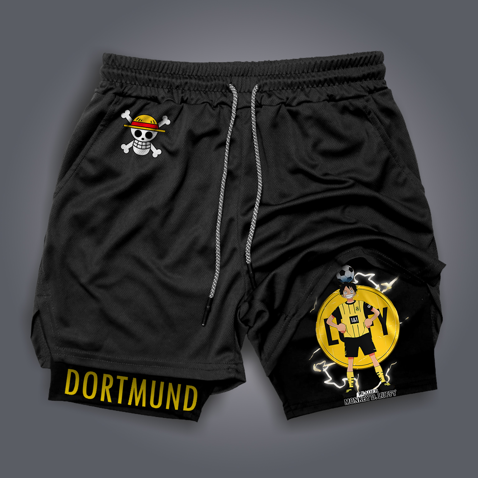 Unisex Vintage  Shorts | Borussia Dortmund x Comicssoul