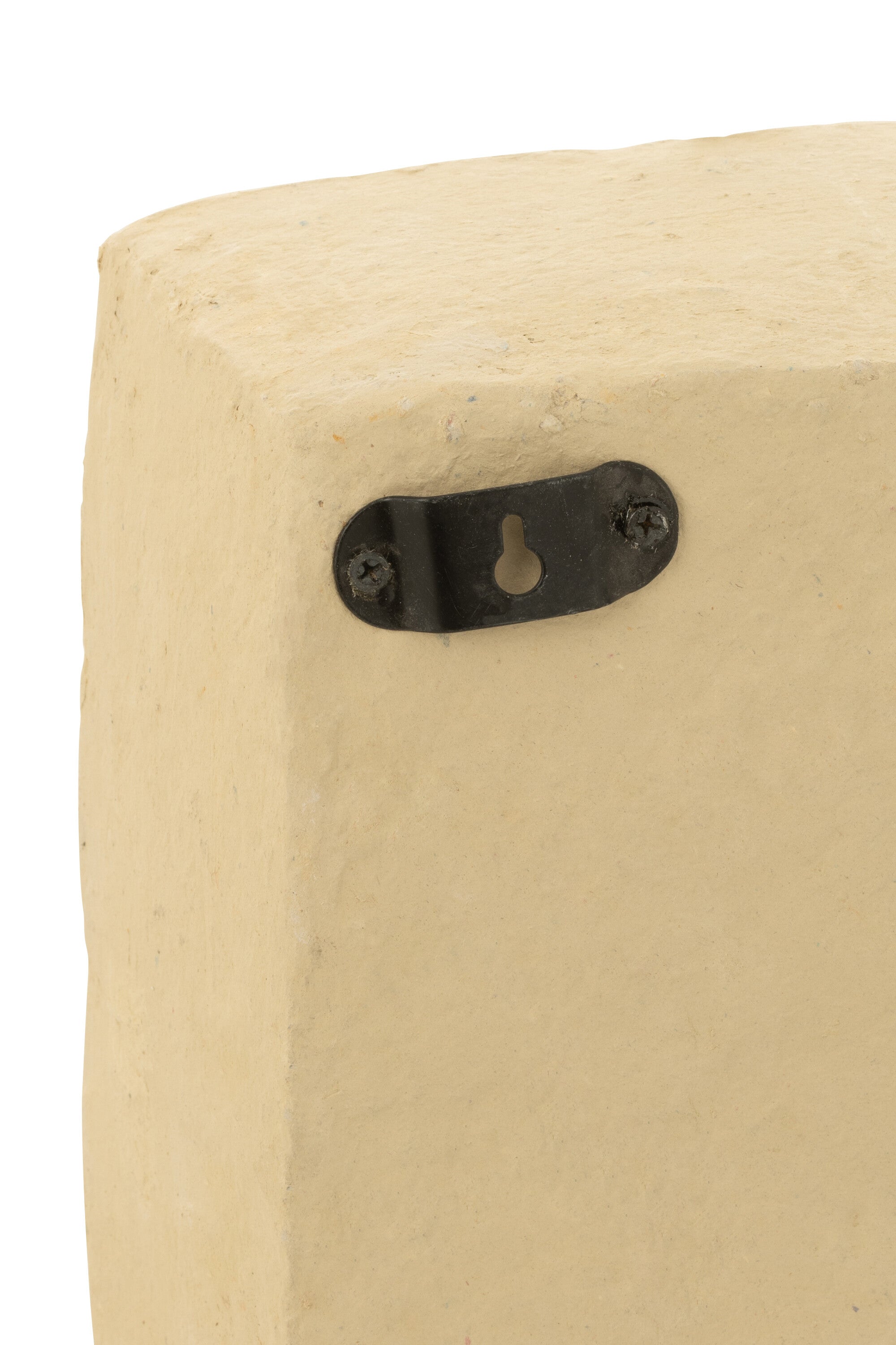 J-Line wandrek Flint - papier maché - naturel - small