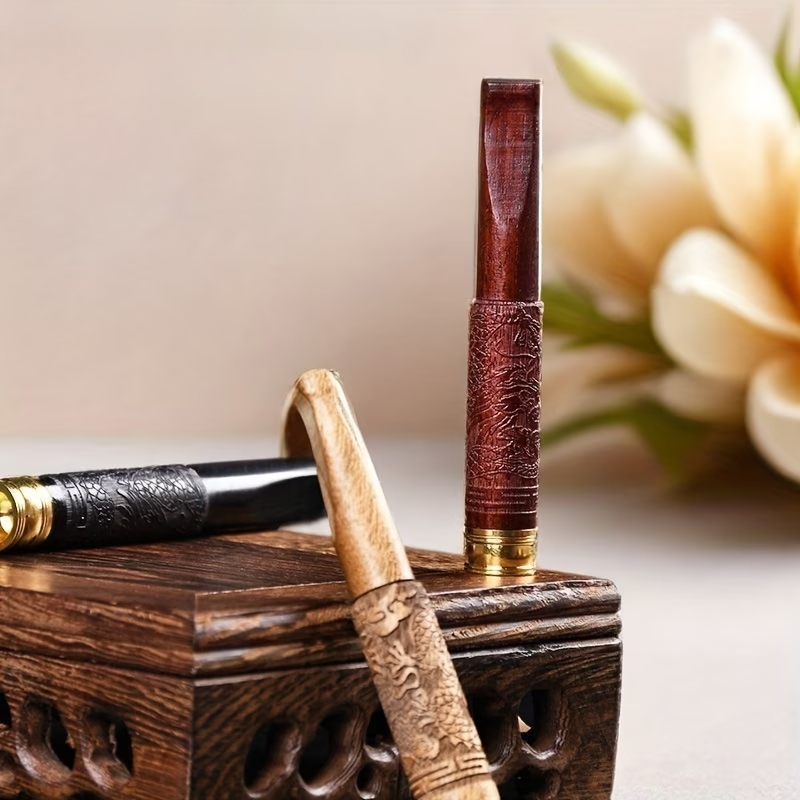 3pcs Elegant Solid Wood Pipe