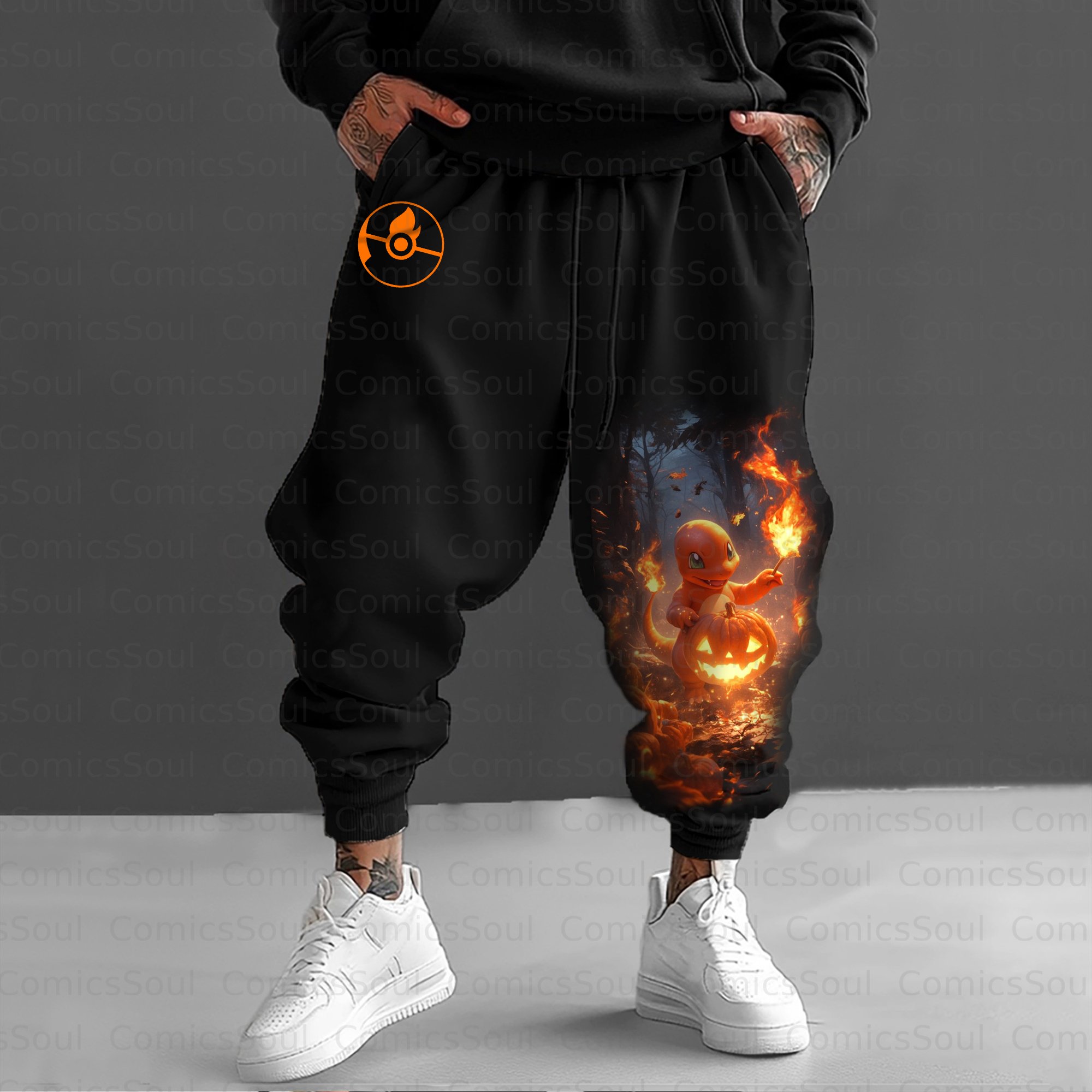 Unisex Anime Inspired Vintage Pants