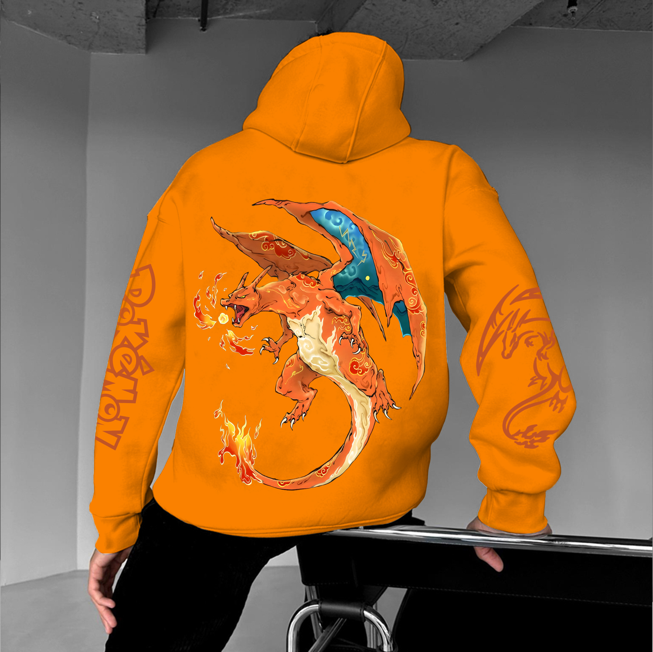 Unisex “Comicssoul” Anime Graphic Streetwear Vintage Hoodie