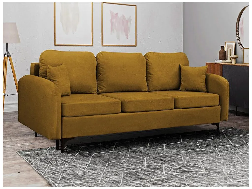 Sofá-cama Decounico A102 Caja de ropa de cama 96x228x94cm