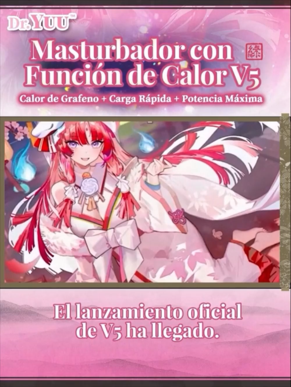 Video de demostración del Dr.YUU Masturbador con Función de Calor V5 y sus potentes vibraciones
