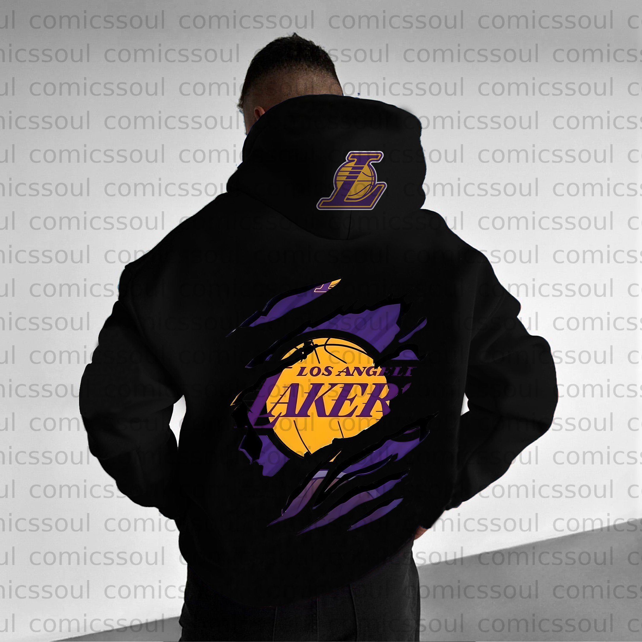 Unisex Anime Graphic Streetwear Wintage Plush Hoodie
