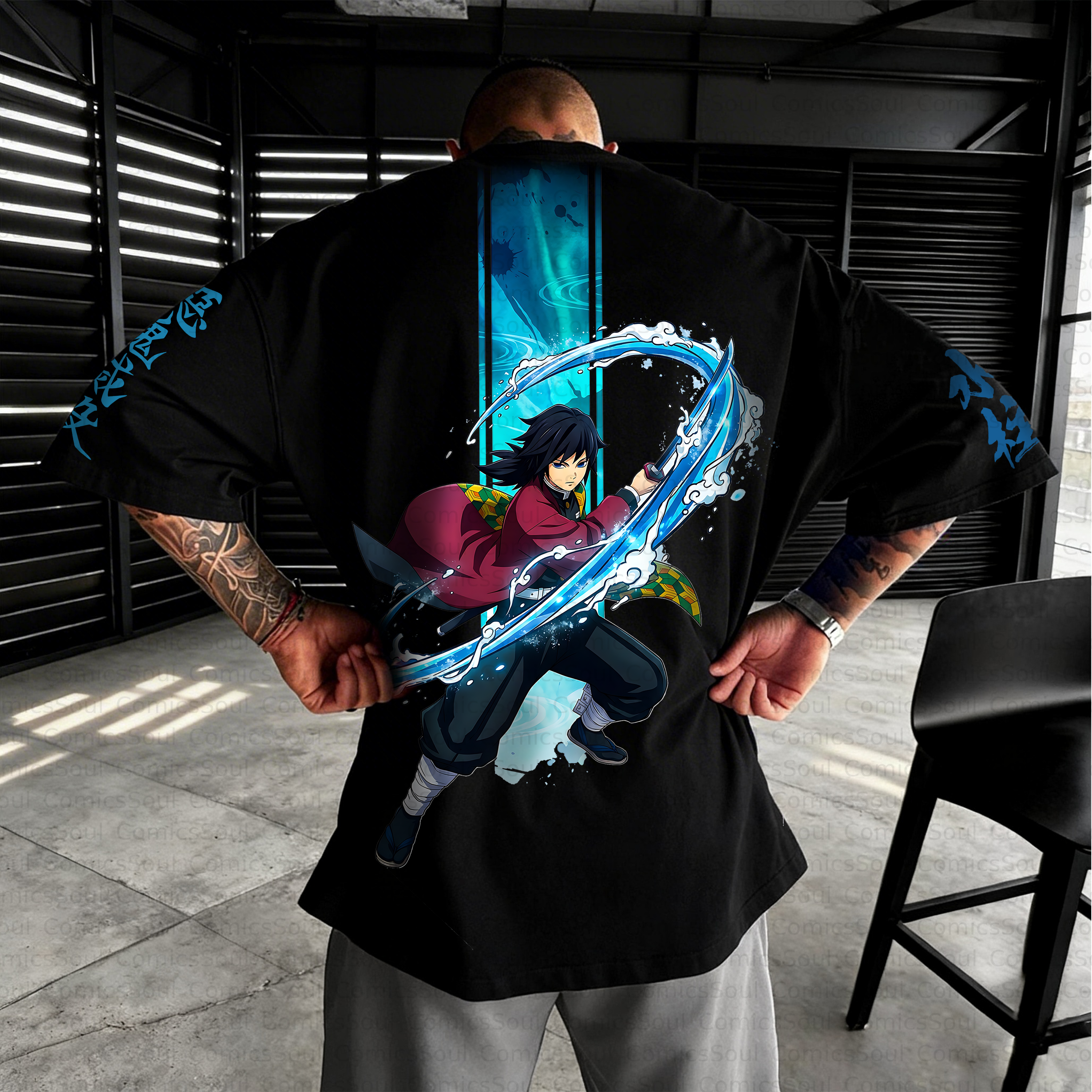 Unisex Anime Inspired Vintage T-Shirt
