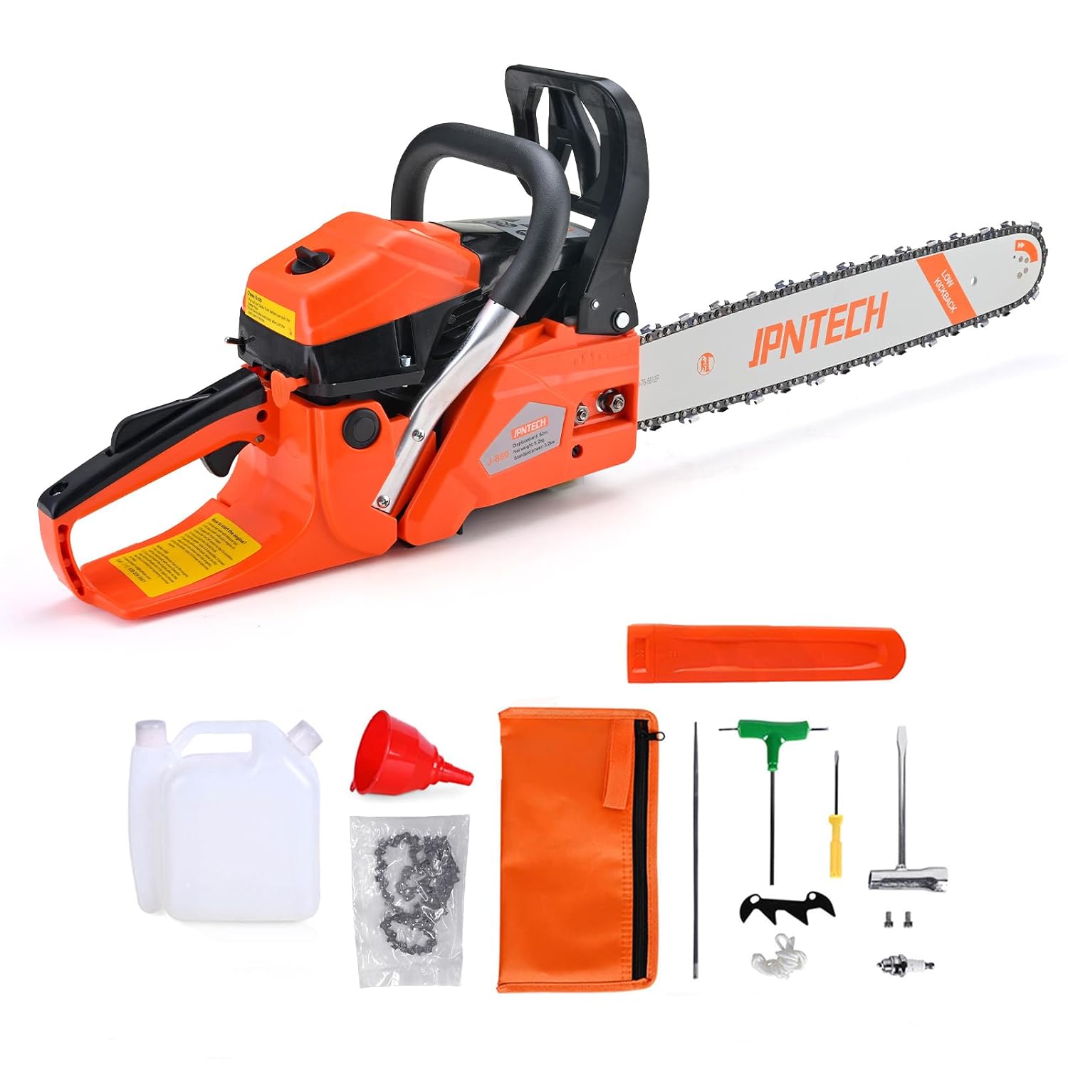 62cc Gas Chainsaw 20 Inch 2 Cycle 4.2 HP Petrol for Wood Cutting - image 2