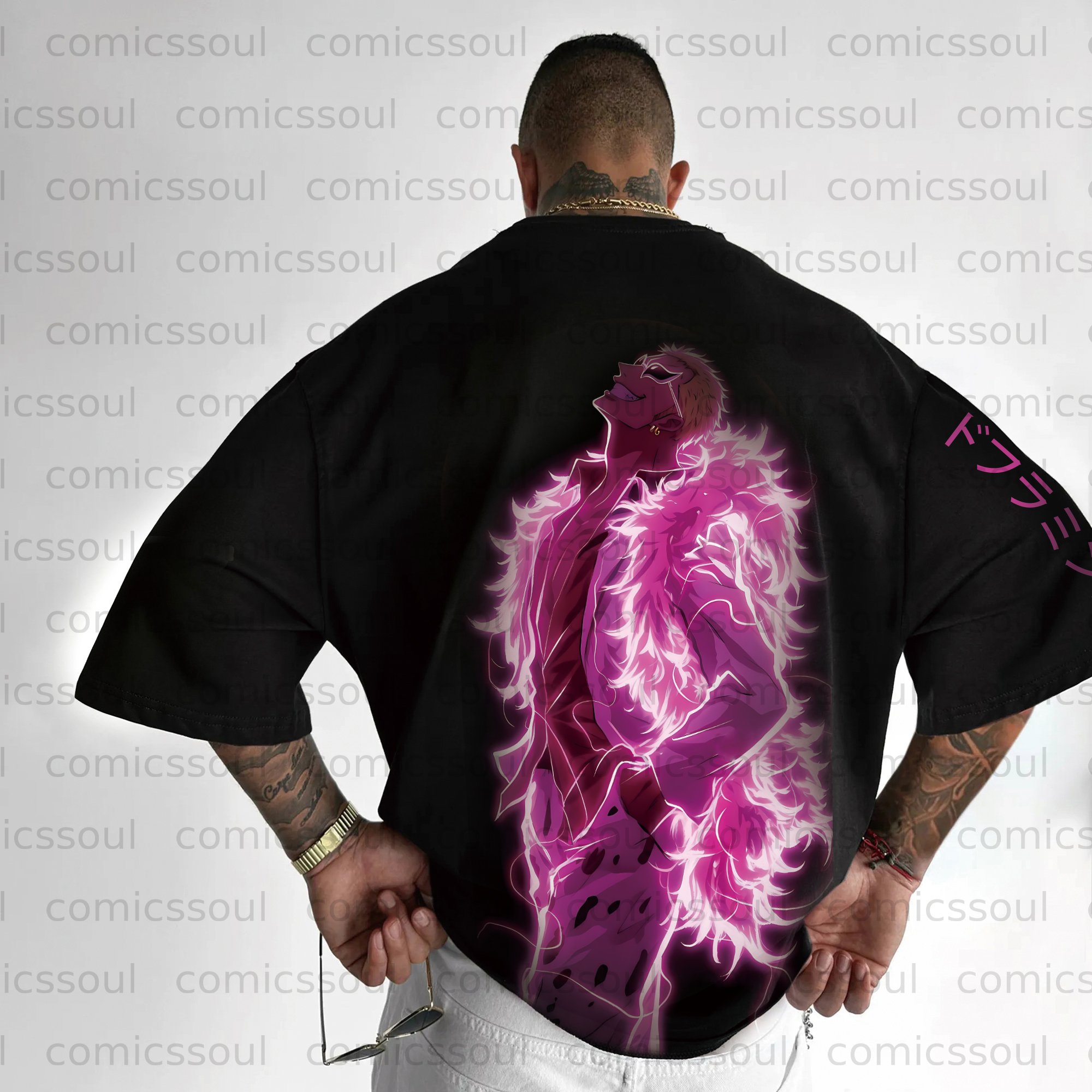 Unisex Anime Inspired Vintage T-Shirt