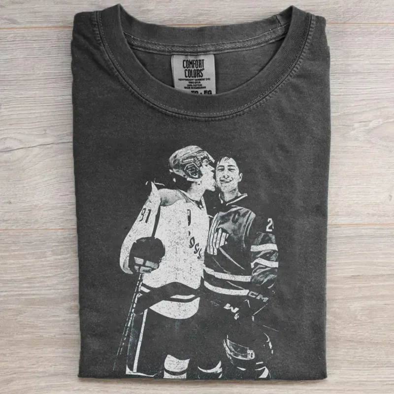 Comfort Colors Funny Williams & Storrie Hockey T-shirt