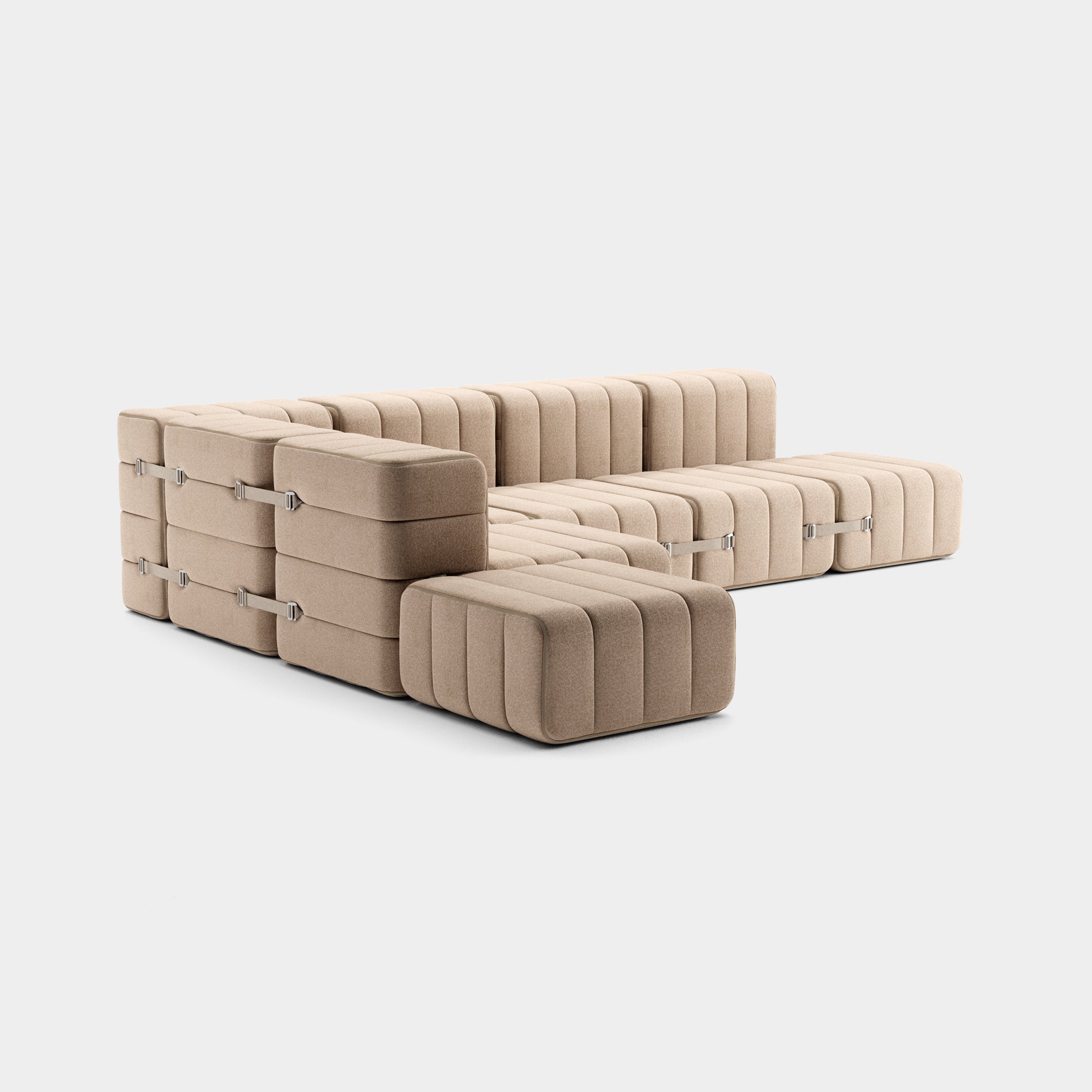 Curt-Set 12 - Dama - 0029 (Beige   Grijs)