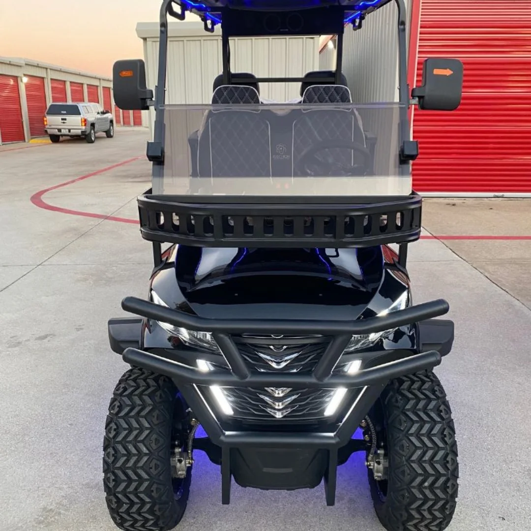 Revolution Outdoors Electron Charge 52V 150ah Loaded 4-Seater Battery Golf Cart for Outdoor - Image 3