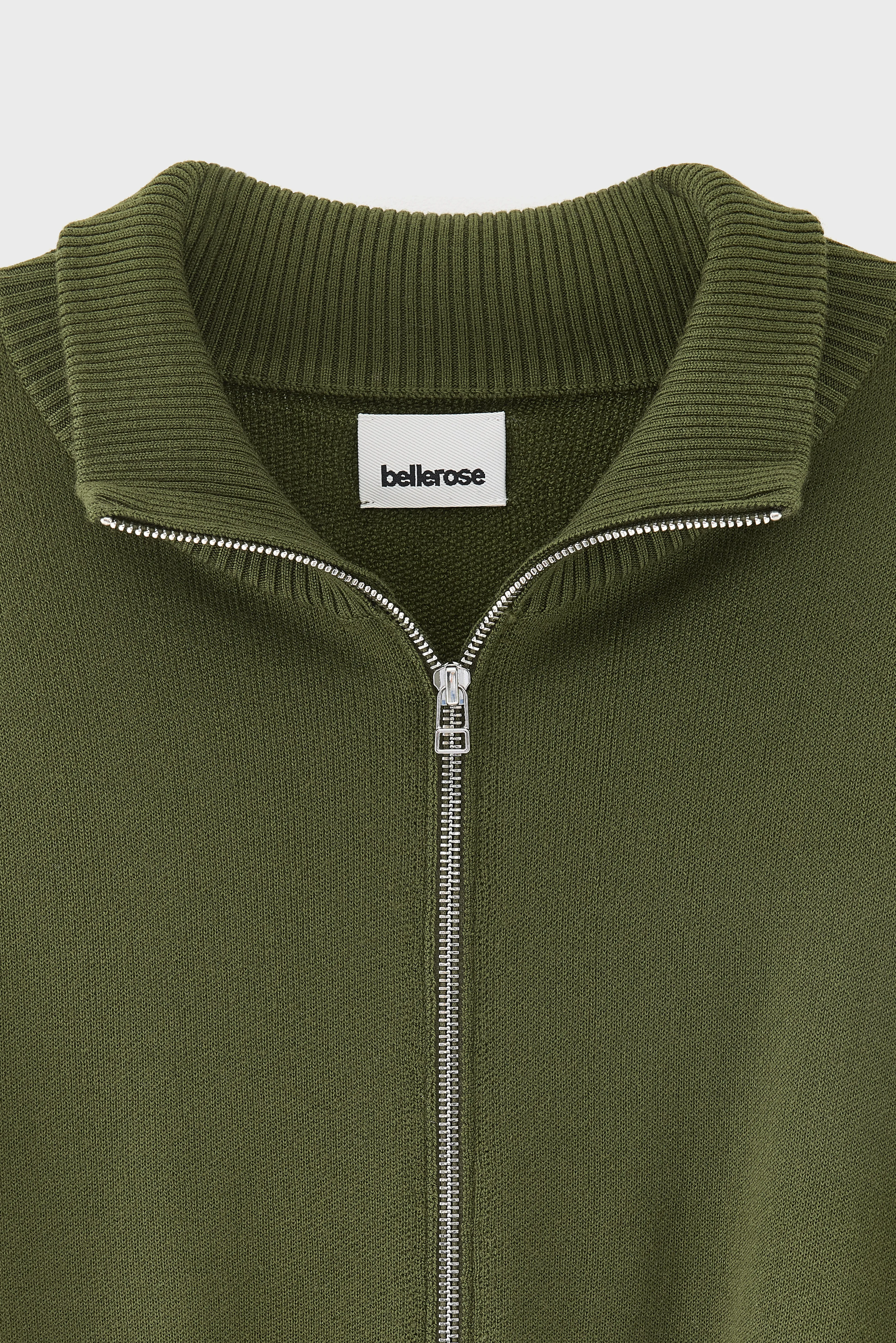Bellerose Siap zip-up cardigan (261 / M / MILITARY)