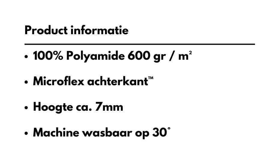 MD Entree - Schoonloopmat - Soft&Design - 55 x 90 cm - Grijs