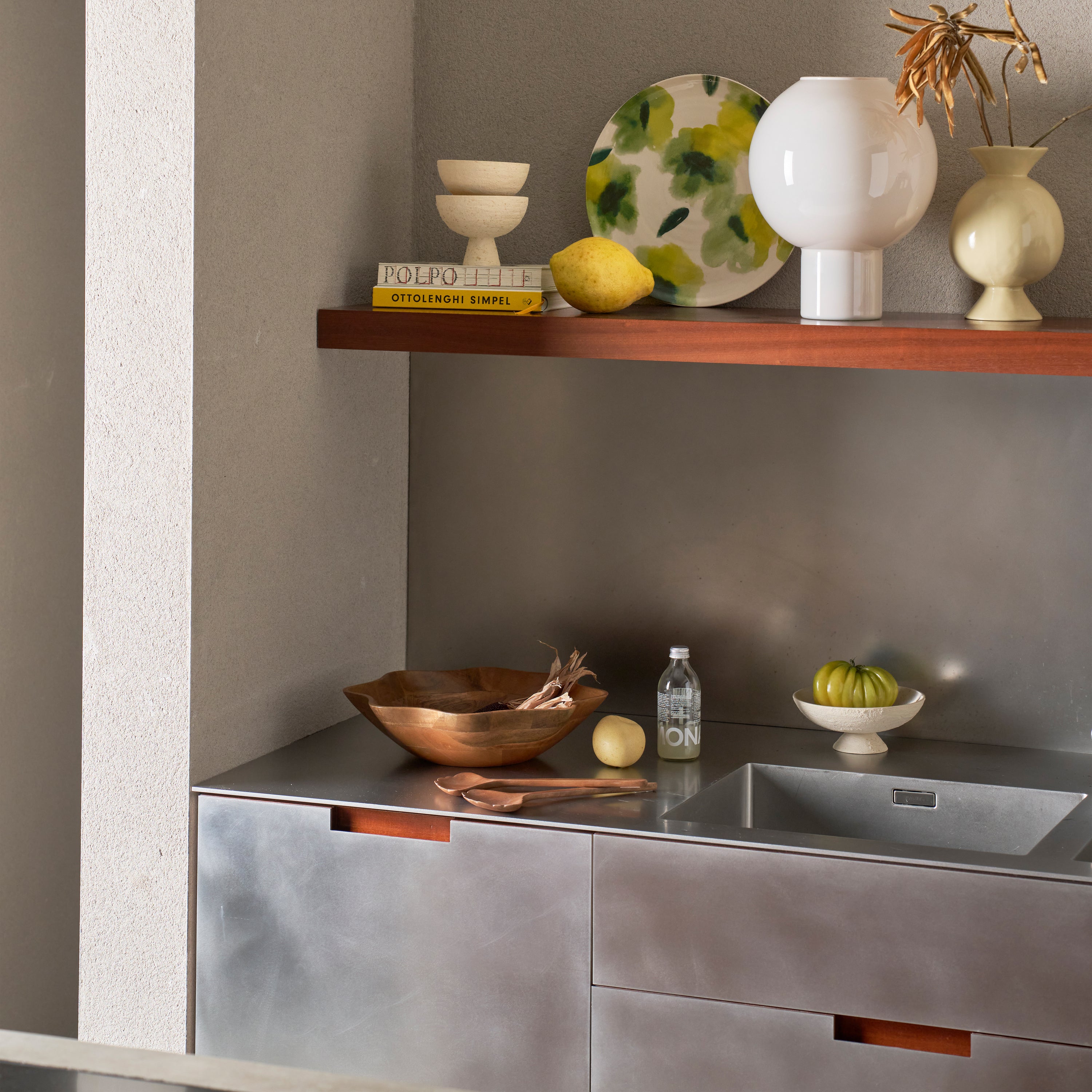 Urban Nature Culture Serveerschaal Bonnie - Mangohout